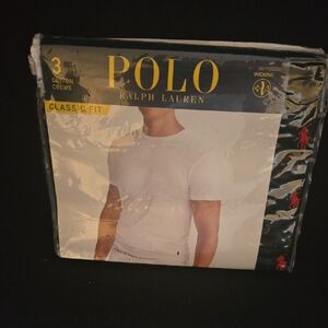 Polo by Ralph Lauren Men's Classic Black Crew Tees